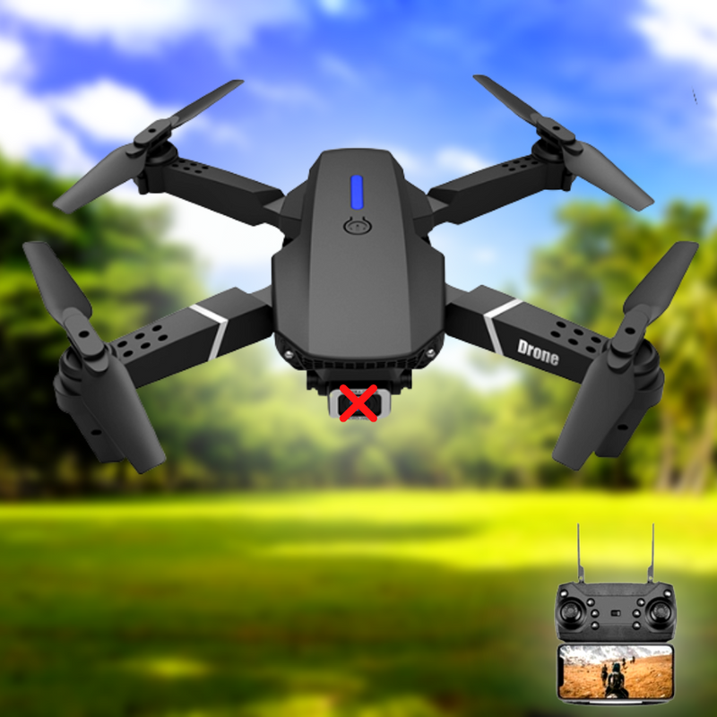 Drone Profissional Wifi com Controle Remoto Adaptável/Zangão - Mercatudo Store