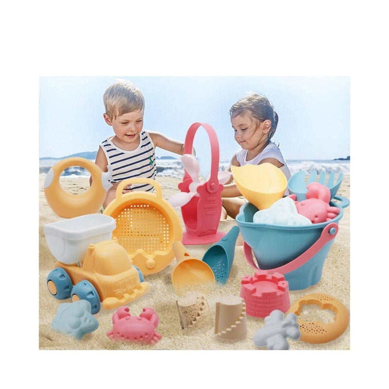 Conjunto De Brinquedos Para Praia - 17 Peças - Mercatudo Store
